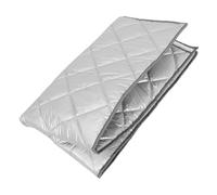 Gadpiparty Deep Chest Freezer Cover UV Protective Insulated Aluminum Foil Blanket for Refrigerators Dust Cover with Magnet Closure for Supermarkets Ice Cream Shops