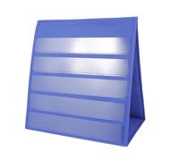 Gadpiparty Desktop Pocket Chart, Pocket Chart For Classroom with 20 White Sentence Strips for Teacher Supplies And Classroom Essentials