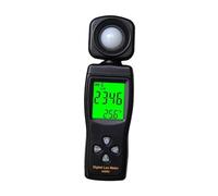 Gadpiparty Digital Illuminance Meter Handheld Light Measure Tool with Lcd Display Plastic Body High Precision for Measuring Luminosity and Brightness Suitable for Mall and Operating Room Use