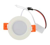Gadpiparty Dimmable LED Downlight Ceiling Light with Abs and Iron Material, Round Ultra Slim Recessed Light for Indoor Dining Areas and Outdoor Walkways, Bright and Efficient Lighting