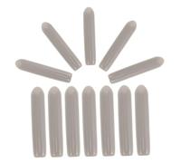 Gadpiparty Dishwasher Rack Tip Protectors and End Caps 50pcs Grey Pearl Coating Repair Covers for Dishwasher Rack Accessories and Parts