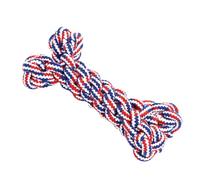 Gadpiparty Dog Bone Chew with Linen Rope Mini Bone Design for Dogs | Molar Plaything, Finish, Shop or Office Use, Grabbing and Playing, Reduces Boredom and Draws Attention Random Style