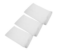 Gadpiparty Dryer Vent Lint Trap Bag Outdoor Dust Filter Reusable 3pcs White Dryer Vent Dust Bag for Lint Capture and Fire Hazard Prevention