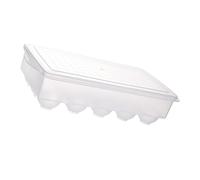Gadpiparty Egg Carton Lid Plastic Storage Box Stackable Egg Holder for Kitchen Storage Container Refrigerator Box Tray Lid Plastic for Home Use