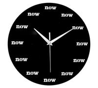 Gadpiparty Elegant Silent Wall Clock Large Easy to Read Numbers Office Wall Clock Modern Design