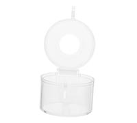 Gadpiparty Emergency Stop Button Protective Cover Switch Button Guard Durable Switch Case for Easy Installation Impact Resistant Design Transparent Protector