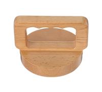 Gadpiparty Engraving Block Tool Stamping Linocut Tool and Young Artists Khaki Wood Ergonomic Handle Even Pressure Block Shape for Home Engraving and Printmaking