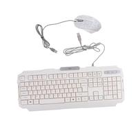 Gadpiparty Ergonomic Keyboard Mouse Combo Gaming Keyboard and Mouse Rgb Backlit Non-conflict Design Easy to Use