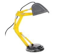 Gadpiparty Excavator Table Lamp for Bedroom: Construction Vehicle Night Light for Nursery - Digger Desk Lamp for Room Decor - USB Powered Bedside Excavator Light