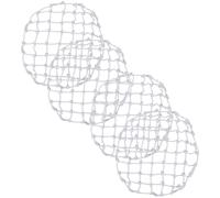 Gadpiparty Fall Prevention Well Cover Nets 4pcs Circle Protective Safety Net for Sewage Manhole Drainage Covers Polyester Wire 700# Sturdy Installation