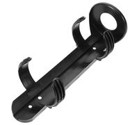 Gadpiparty Fire Extinguisher Wall Mount Holder Plastic Bracket 8.25X2.63X2.63In Black Secure Fit for Home and Car Interiors