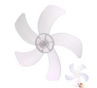 Gadpiparty Five-Leaf Floor Fan Blades Replacement Electric Fan Accessory Lightweight Plastic Easy to Install Silent Operation