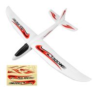 Gadpiparty Foam Glider Plane 39 Inch, EPP Foam Hand Throwing Glider, Outdoor Flying Toy for Kids Boys Girls 3-12 Years Old
