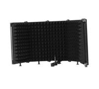 Gadpiparty Foldable Microphone Shield Mic Isolation Shield Foldable Portable Vocal Booth