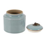 Gadpiparty Food Storage Jar Easy to Use Large Capacity Ceramic with Sealed Cover Design and Canister for Honey and Food Materials Suitable for Banks and Supermarkets