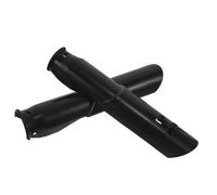 Gadpiparty Front Motorcycle Fork Guard Cover Black Plastic Waterproof Front Lower Fork Protector for Dirt Bike with Precise Fit, for Off-road Riding and Shock Absorption