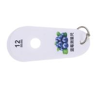 Gadpiparty Fruit Diameter Caliper 5-Hole Blueberry Measuring Gauge for Size Assessment in Fresh Fruit Sorting