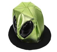 Gadpiparty Funny Alien Big Eyes Hat Comfortable Elastane and Nonwovens Material, Quick Dress-up Funky Headpiece for Halloween Party Costume for Cosplay and Themed Event Decoration