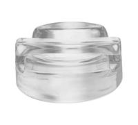 Gadpiparty Glass Fermentation Weight for Pickling and Squeezing Space for Wide Mouth Jars, Heavy Glass Fermenting Stone with Easy Lift Handle in Storage Jars
