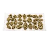 Gadpiparty Grass Tuft Model DIY Miniature Green Grass Tufts for Diorama Scenery Large Scale for Model Railway and Sand Table Decoration 1 Box