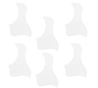 Gadpiparty Guitar Pickguard Pick Guard Plastic 6Pcs White Self-adhesive Tape Anti-scratch Protective for Folk Guitar