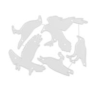 Gadpiparty Halloween Animal Cutting Die Metal Carbon Steel Stencil for DIY Scrapbooking Card Making Creative Crafting Tool for Unique Embellishments Imagination Development