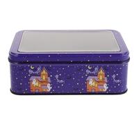 Gadpiparty Halloween Candy Boxes Iron round Tin Containers with Lid for Home Storage and Present Choice, Elegant Packaging Halloween Treat Boxes for Party Favour and Quality Assurance