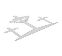 Gadpiparty Halloween Themed High Carbon Steel Cutting Die DIY Scrapbooking Card Making Stencil for Photo Album and Wedding Invitations