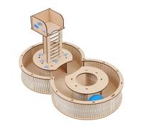 Gadpiparty Hamster Maze Toy Labyrinth Small Pet Activity Tunnel Exploring Funny Pet Toy for Guinea Pig Hamster Random Color