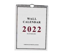 Gadpiparty Hand Drawn Hanging Calendar Practical Note Taking Planner for Daily Reminders Date Labels Easy to Hang for Home Office