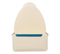 Gadpiparty Hanging Rabbit Feeder Bowl White Anti-Tip Chew-Proof Pet Food Container for Guinea Pigs Chinchillas and Small Animals