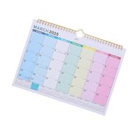 Gadpiparty Hanging Wall Calendar Monthly Planner with Global Holidays Clear Dates for Home Office Organization and Daily Planning