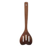 Gadpiparty Heart Shaped Wooden Slotted Spoon Colander Made from Sturdy Wood with Creative and Elegant Design, Easy to Clean for Daily Cooking and Serving Tasks the Kitchen