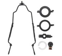 Gadpiparty Heavy Duty Adjustable Lamp Harp Holder Kit for Floor Lamps Iron Lampshade Bracket with Detachable Frame for Easy Replacement and Cleaning Compatible with Various Bulbs and Shades