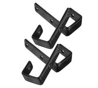 Gadpiparty Heavy Duty Ladder Hook Brackets 4Pcs 25Mm Figure 7-Shaped Hooks for Bunk Bed and Loft Ladder Organization