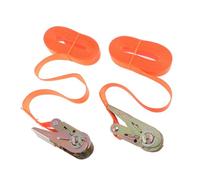 Gadpiparty Heavy Duty Ratchet Tie Down Strap Meters Lashing Belt with Metal Buckle for Cargo Luggage Rack Secure Fastening Polyester Webbing Random Color