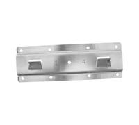 Gadpiparty Heavy Duty Stainless Steel Range Hood Attachment Plate 200mm Mounting Bracket Universal Wall and Ceiling Support for Side Suction Cooker Hood Installation