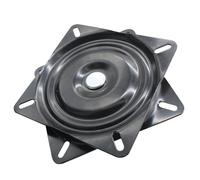 Gadpiparty Heavy Duty Steel Bar Stool Swivel Plate Replacement with Smooth and Quiet Rotation, 360 Degree Turntable Base for Chair, Tv Stand, and Station Assembly Line
