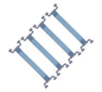 Gadpiparty Helmet Harness Replacement Strap Secure Fit Safety Helmet 4pcs for Hard Hat, Pe Polypropylene Material with Enhanced Productivity, Suitable for Construction Site Use