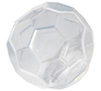 Gadpiparty Hexagon Ball Shaped Silicone Mold for DIY Crafts with Smooth Interior and Comfortable Grip, White Silicone Craft Mold for Epoxy Resin, Soap Making and Handicraft Projects