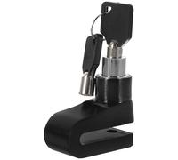 Gadpiparty High Hardness Disc Brake Lock for Motorcycle and Electric Motor Bike, Iron and Copper Material, Anti-theft Security Lock Suitable for Use at Home on The Go