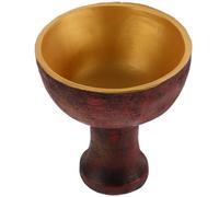 Gadpiparty Holy Cup Retro and Solemn Style Vintage Resin Decor for Religious Ceremonies Easy to Place and Decorate Religious Ornament and Family Sacrifices for Worship and Ritual Use