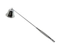 Gadpiparty Iron Candle Snuffer Extinguisher for Jar and Scented Candles | Quick Extinguishing, Cleaner Burn Support, Party and Living Room Use, Silver Finish