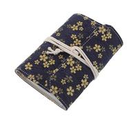 Gadpiparty Knitting Needle Storage Case Organizer Bag with 12 Detachable PVC Zipper Pouches Circular Knitting Needles Holder for Yarn and Sewing Tools