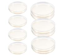 Gadpiparty Laboratory Prepoured Agar Plates 10Pcs 90Mm Nutrient Petri Dishes for Microorganism Culture and Science Projects