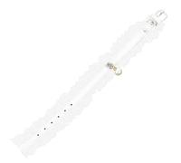 Gadpiparty Lace Pet Collar for Cats and Dogs with Bell, White Medium Bridal Wedding Necklace, Safe Breakaway Design, Adorable Pet Accessory for Special Occasions