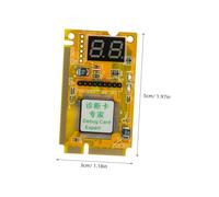 Gadpiparty Laptop Motherboard Tester Card User-friendly Diagnostic Tool for Quick Accurate Motherboard Testing Compatible with Multiple Models Efficient Fault Detection
