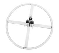 Gadpiparty Large Flower Pole Display Stand with White Base, Flower Arrangement Holder for Indoor Plant Stems, Floral Arranging Tool and Plant Holder Stand for Home and Shop Décor