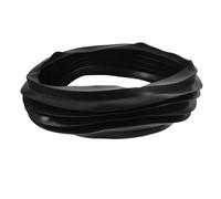 Gadpiparty Leak-Proof Black Rubber Replacement Ring for Salon Shampoo Bowl Support, Heavy Duty Sturdy Material with Adjustable Swing Design for Ceramic Bowls on Shampoo Beds