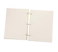 Gadpiparty Loose Leaf Sketch Pad Premium Paper Refillable Drawing Notepad with Linen Cover for Artists Students Sketch Books